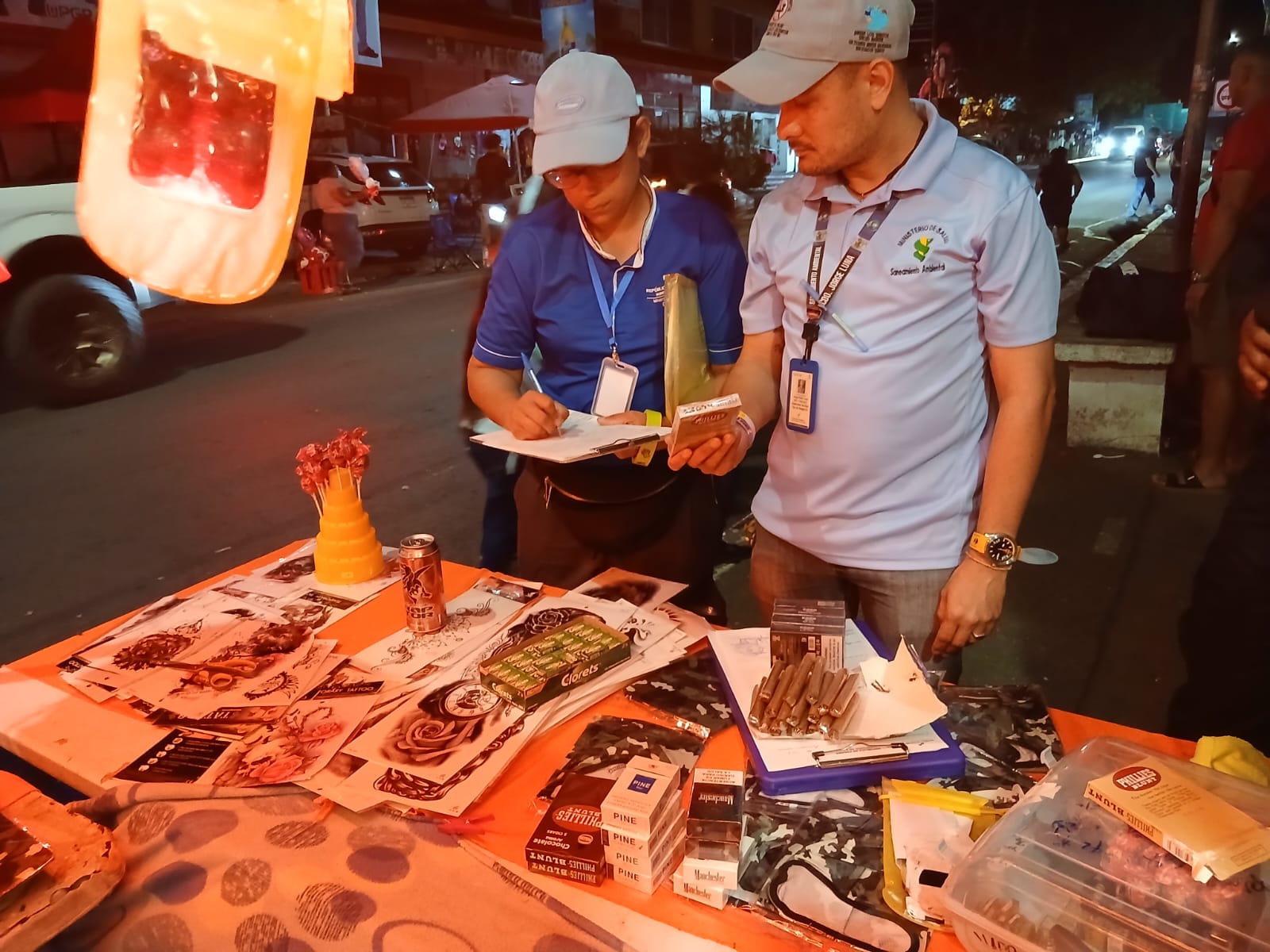Se realizaron inspecciones a 3,795 puestos, entre fijos y ambulantes. Foto: Cortesía