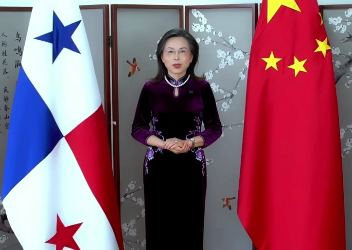 La embajadora de la República Popular China en Panamá, Xu Xueyuan. Foto: Cortesía