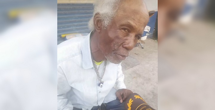 Adulto mayor Rogelio Hudson esta delicado tras ser atacado a pedradas.  /  Foto: Diómedes Sánchez