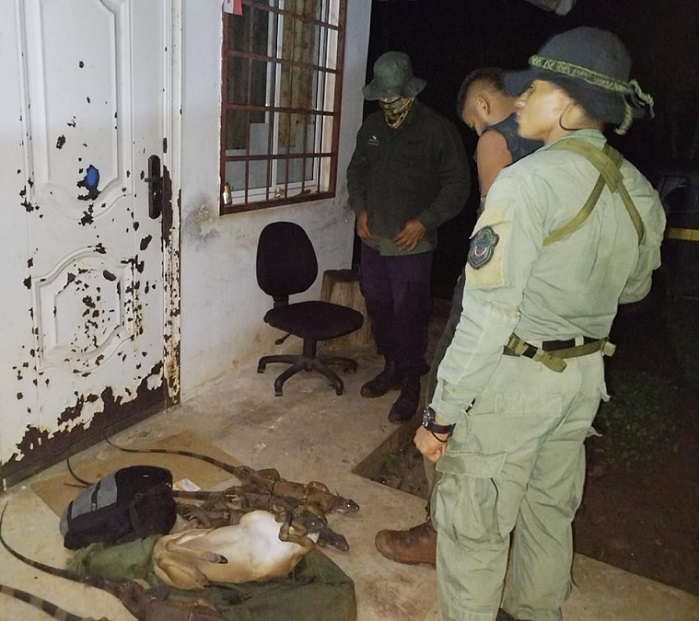 El hombre aprehendido podría enfrentar cargos por presunta violación de las normativas ambientales.  /  Foto: Eric Montenegro