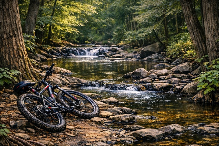 El cadáver presentaba una laceración en el abdomen y otra en la ceja derecha.  /  Imagen generada por IA Copilot