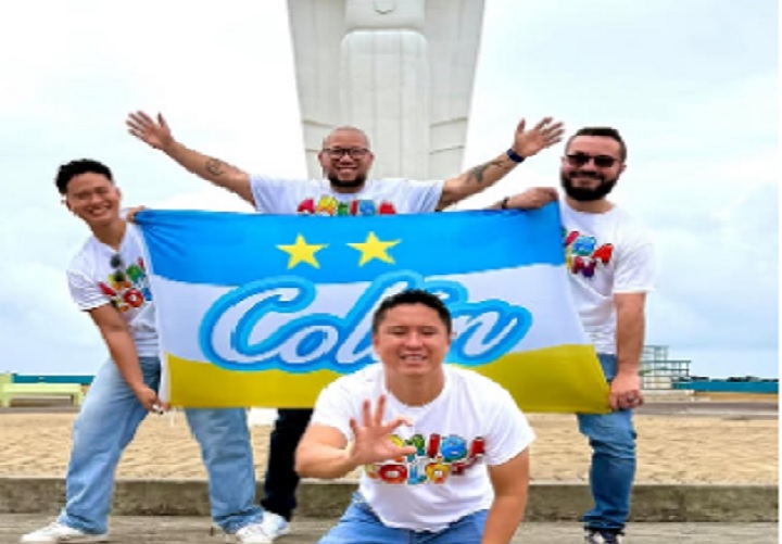 Michael Chen, cofundador de la Fundación Reto por Colón, y sus colaboradores han trabajado fuertemente para el desarrollo de Sabores de Colón, con el apoyo de varias entidades y empresas. Foto. Tomada de Instagram/chenmapty 