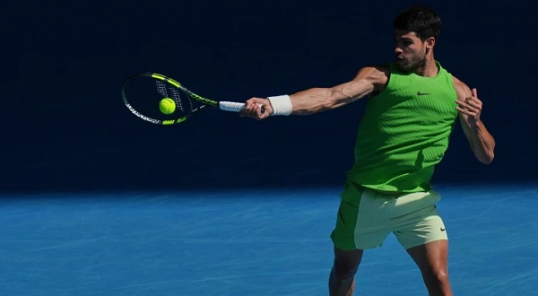 Carlos Alcaraz no ha perdido en lo que va del año. Foto: EFE