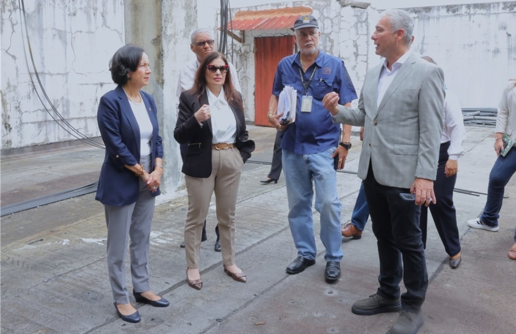 Visita de magistrados al Sistema Penal Acusatorio (SPA) de la ciudad colonenses. Foto: Cortesía 