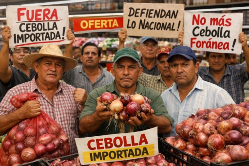 Los cebolleros sostienen que el producto extranjero que ingresó meses atrás debió salir ya del mercado y que su permanencia está impactando la comercialización de la cosecha local.