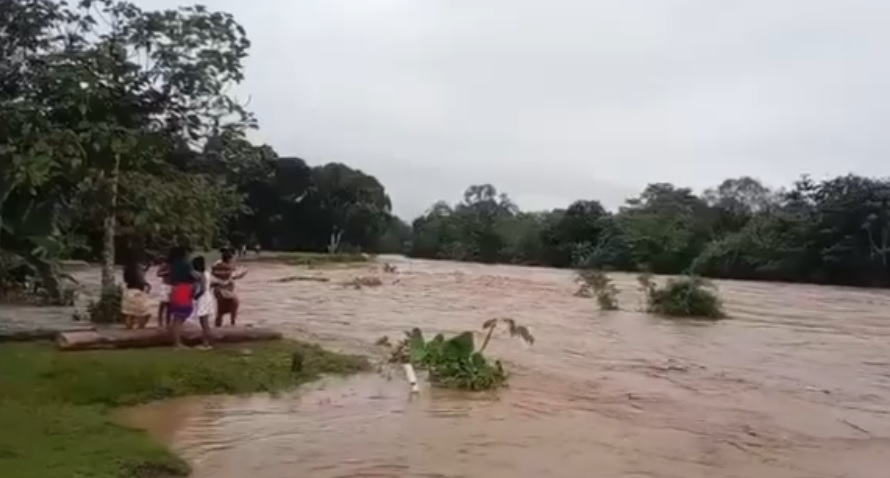 El mal tiempo continúa en Darién mientras las autoridades mantienen el monitoreo. 