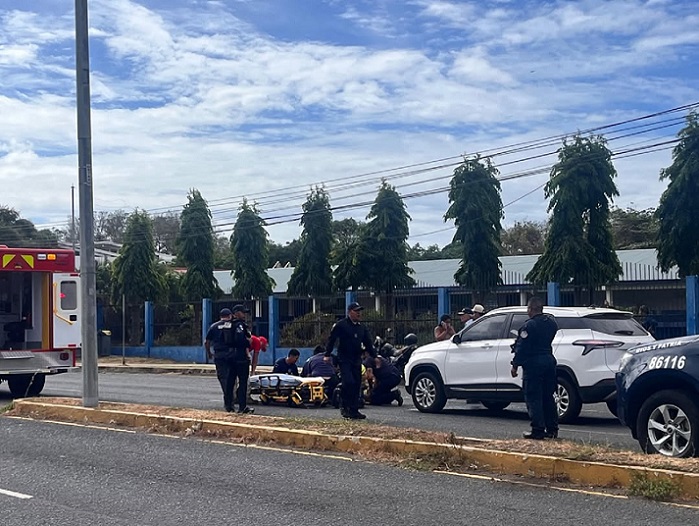 Vistas de la escena del accidente.  /  Foto: azueromedia