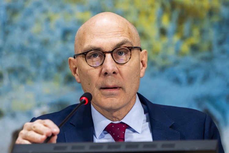 El alto comisionado de la ONU para los derechos humanos, Volker Türk, recordó que el derecho internacional considera primordial la protección de los civiles en conflictos armados. Foto. EFE