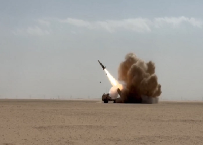 El presidente Donald Trump, aseguró que su país cuenta con un "suministro prácticamente ilimitado" de armas. Foto. Cetcom