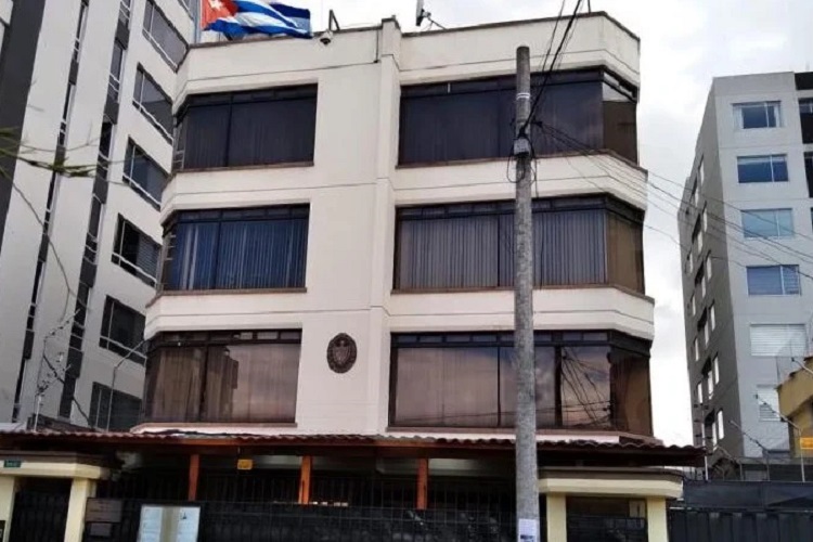 El Gobierno ecuatoriano, le ha dado un plazo de 48 horas a los funcionarios de la embajada cubana salgan del país. Foto.  CubaMinrex