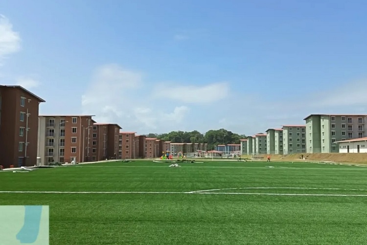 Hay 13 edificios completamente terminados y preparados para su próxima entrega.