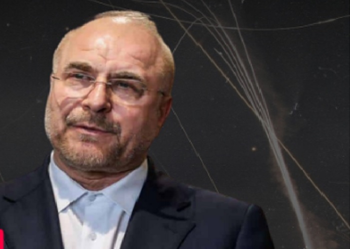 El presidente del Parlamento de Irán, Mohamad Baqer Qalibaf, dijo que el comienzo de la guerra se ha detenido buena parte del tráfico en el estrecho de Ormuz.