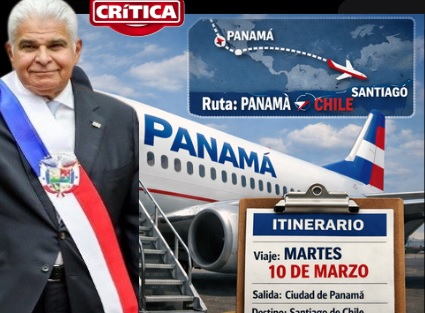 Mulino viaja mañana a la toma de posesión del nuevo presidente de Chile.