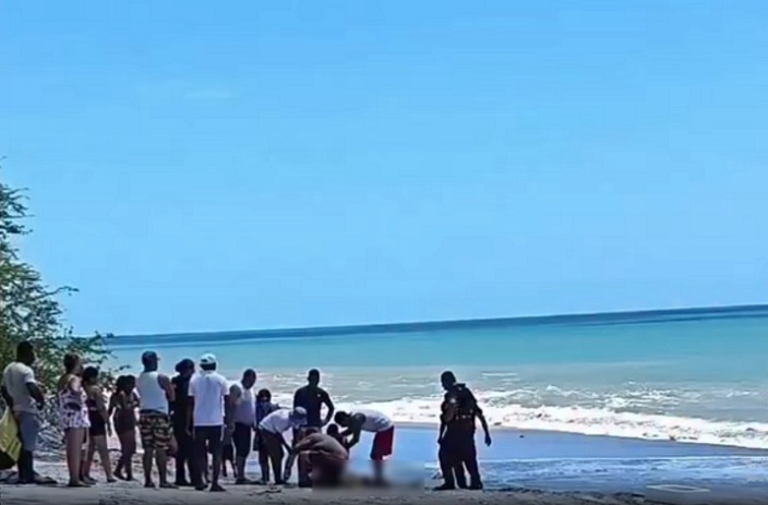 El hombre falleció en la playa.  /  Imagen: TraficoCocle