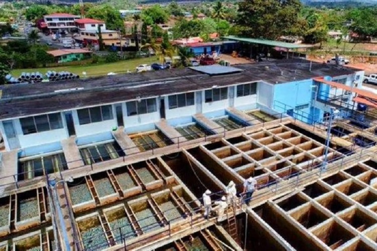 Se informó que la baja en el suministro de agua se debe a problemas en el sistema de bombeo de agua cruda. Foto. Cortesía