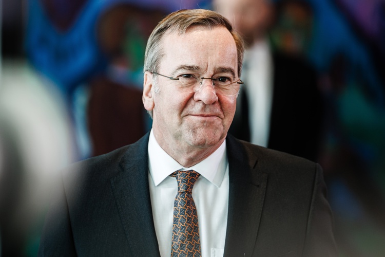 El ministro de Defensa de Alemania, Boris Pistorius destaca que la guerra conm Irán no la iniciaron ellos. Foto. EFE