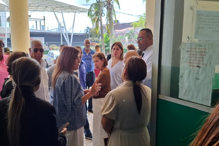 La Primera Dama de la República, Maricel de Mulino, recorrió las instalaciones del antiguo hospital Dr, Manuel Amador Guerrero