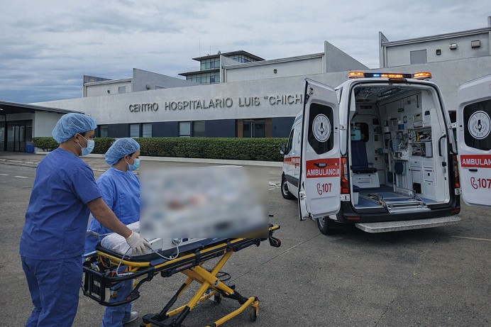 La menor fue remitida al Hospital del Niños en ciudad capital.  /  Imagen ilustrativa: Generada con IA Copilot