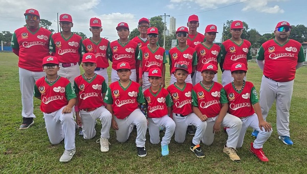 El equipo de Chiriquí, campeón nacional de béisbol infantil 2026. Foto: Pequeñas Ligas de Panamá