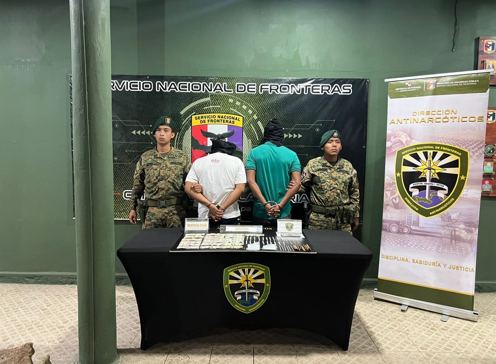 El operativo se desarrolló en Finca Zapatero, corregimiento de Rodolfo Aguilar Delgado, distrito de Barú. Foto: Cortesía