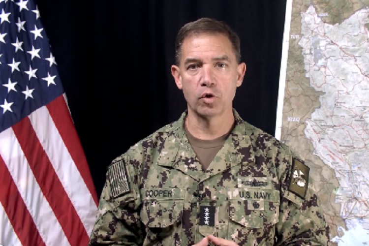 El líder del Comando Central estadounidense, Brad Cooper, señaló que el régimen iraní utilizaba una instalación subterránea reforzada para almacenar discretamente misiles de crucero antibuque, lanzaderas de misiles móviles. Foto. @Cetcom
