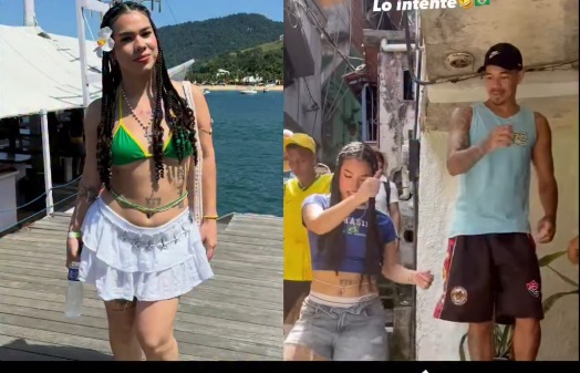 Yisyi se metió a las favelas de Brasil y la pasó en bomba 