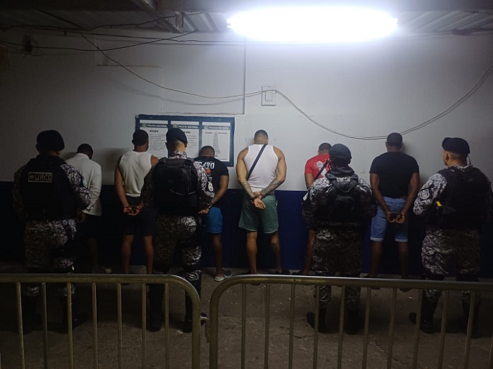 La policía informó que los operativos continúan con el objetivo de reforzar la seguridad en la zona.  /  Foto: PN