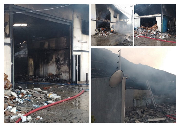 Las autoridades también investigan la muerte de un trabajador de nacionalidad nicaragüense ocurrido en medio del incendio.  /  Fotos: BCBRP