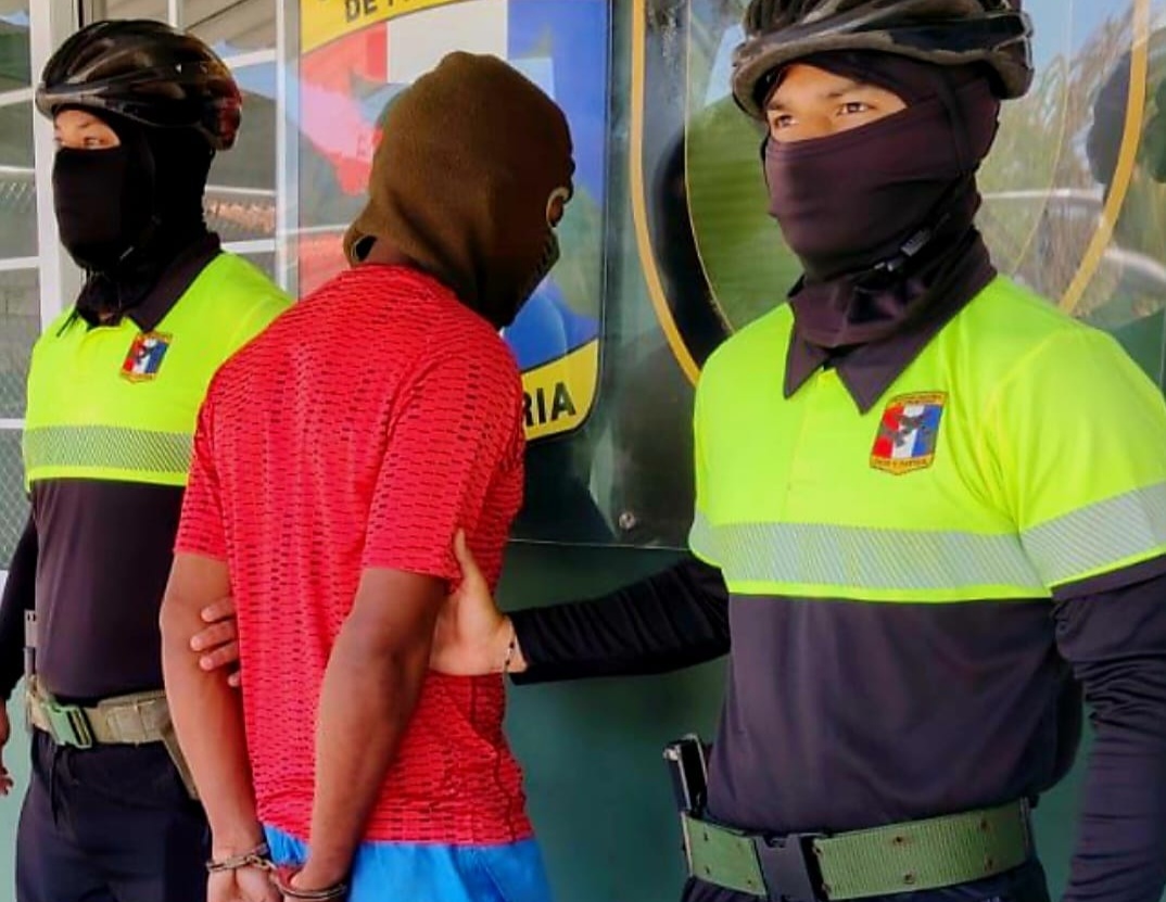 El ciudadano fue remitido a la autoridad competente. Foto: Cortesía 