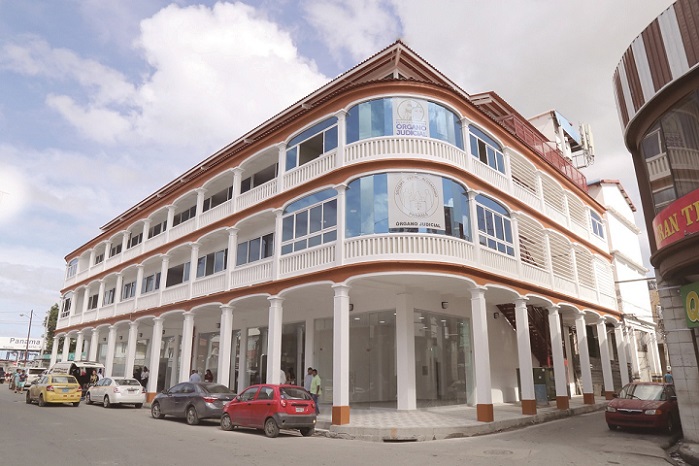 La lectura de sentencia se realizó en la sede del Órgano Judicial de Colón.  /  Foto archivo: Diómedes Sánchez