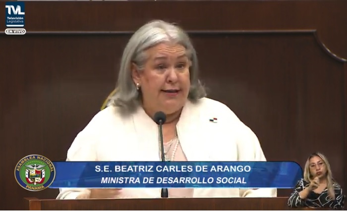 La ministra del Mides, Beatriz Carles afirma que en Panamá existe 48 albergues a nviel nacional. 