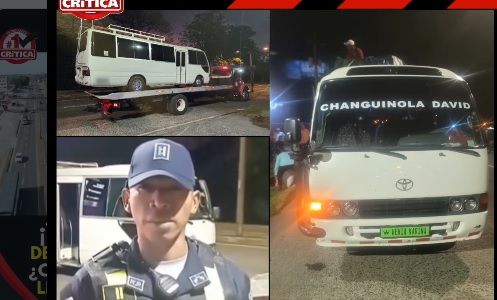 Bus del terror: chofer borracho llevaba 30 vidas en la vía 
El conductor fue sancionado y el bus terminó montado en grúa, fuera de circulación.