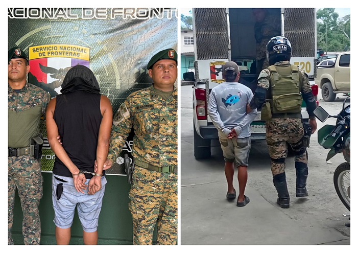 #SucesosCri Ambos sospechosos fueron remitidos al Ministerio Público para los trámites de rigor.