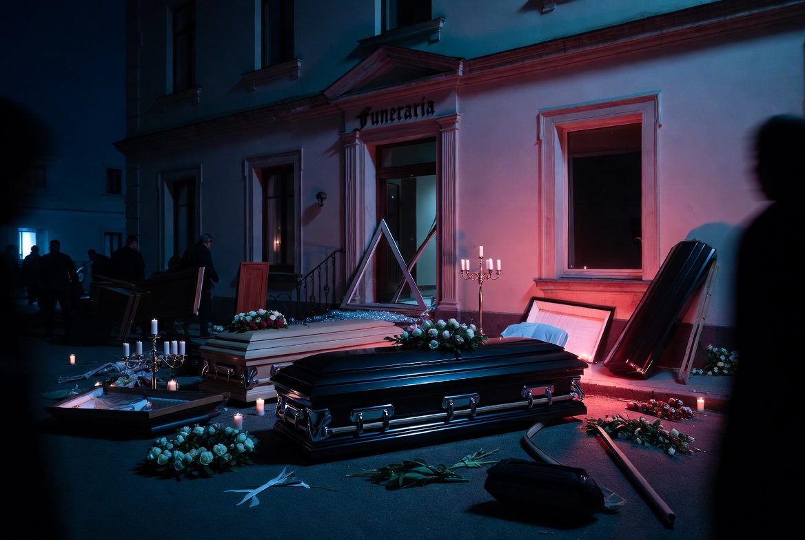 ¡No respetan! Delincuentes roban en funeraria este Sábado de Gloria 
El golpe ocurrió al amanecer, en una fecha considerada significativa, lo que ha generado molestia entre residentes del área.