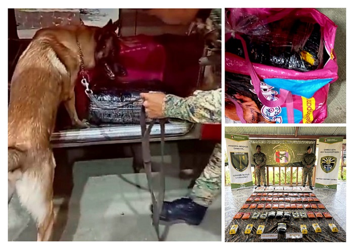 #SucesosCri Los indicios fueron remitidos al Instituto de Medicina Legal y Ciencias Forenses para los análisis que permitirán determinar de qué tipo de sustancia ilícita se trata.