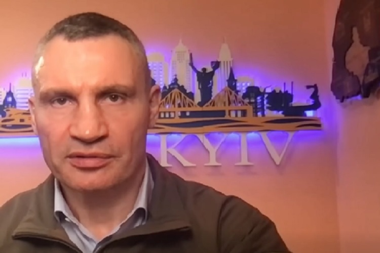 el alcalde de la capital ucraniana, Vitali Klichkó, informó que fuerza especiales lograron abatir al atacante. Foto. Redes