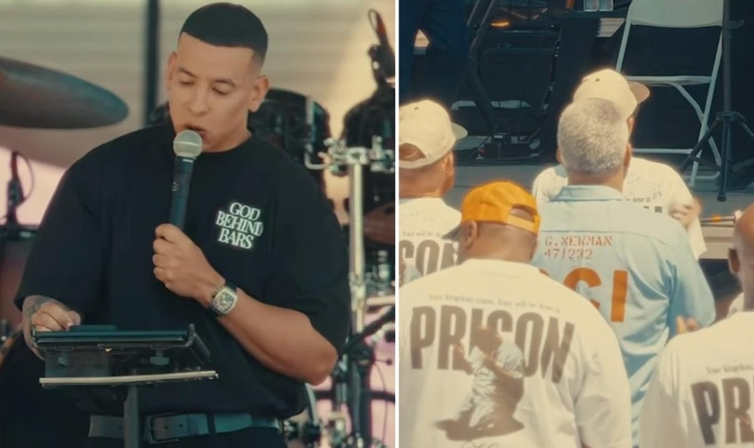 Daddy Yankee lleva el evangelio a más de dos mil presos en Luisiana 