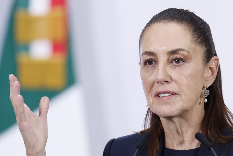 Crisis política entre México y EE.UU. por acusaciones de narcotráfico 
La gobernante mexicana explicó que el 28 de abril la Secretaría de Relaciones Exteriores (SRE) recibió diez solicitudes de detención provisional con fines de extradición
