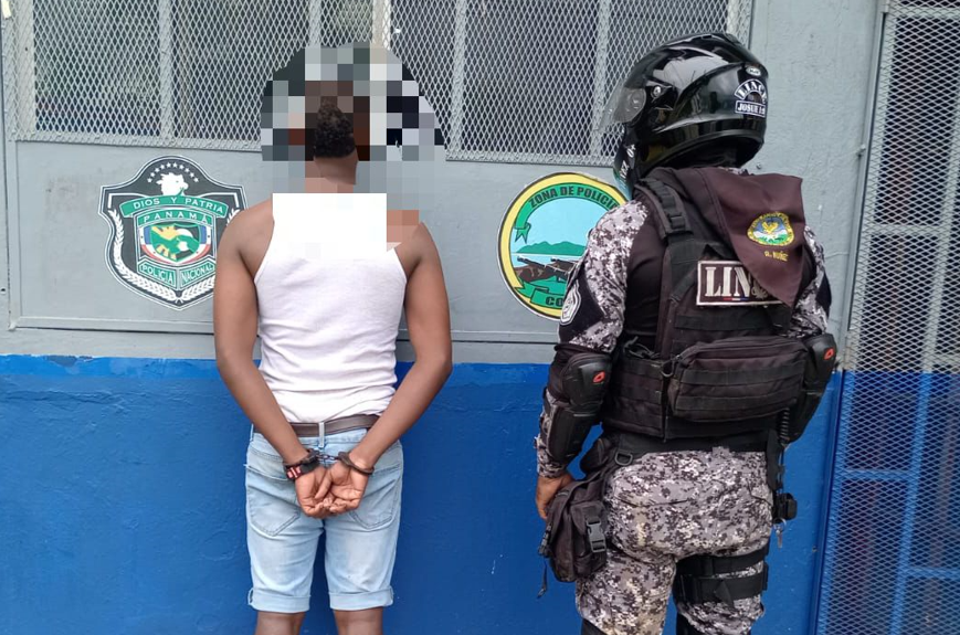 #SucesosCri Esto se dio mediante una alerta ciudadana que observó a esta persona en la comunidad de Magotril, portando un arma en la vía pública.
