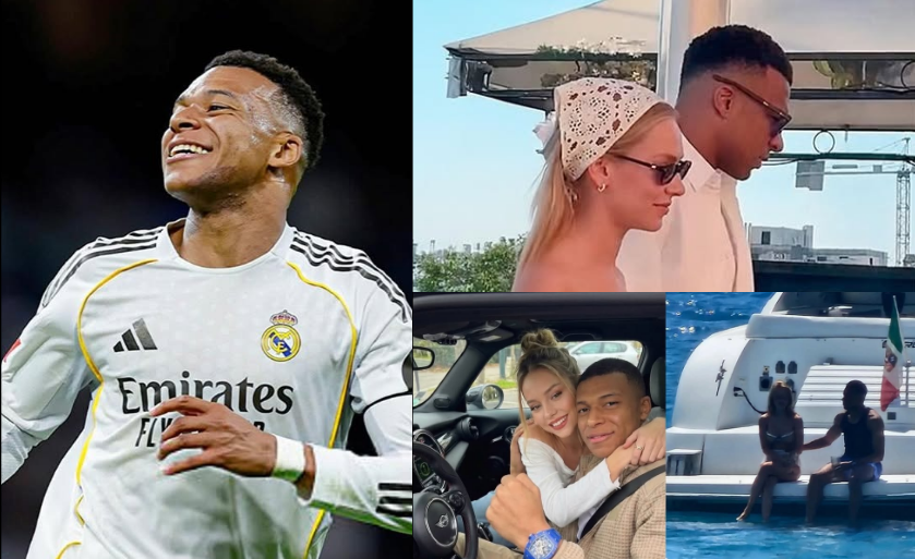 Aficionados del Madrid cabreados con Kylian tras viaje a Italia con actriz 