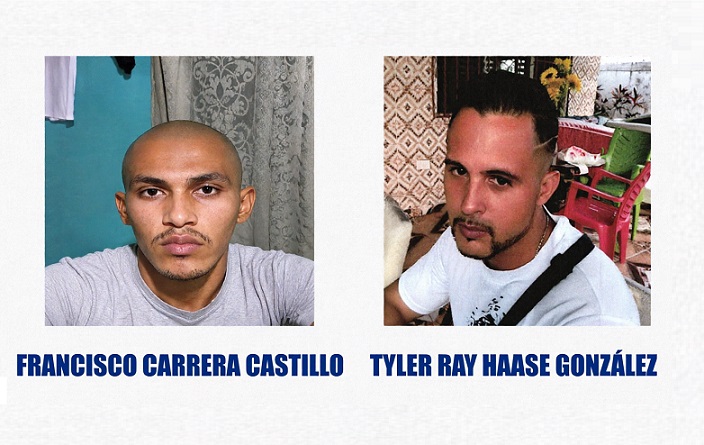 #SucesosCri Francisco Carrera Castillo fue visto por última vez en el corregimiento de Cerro Silvestre, mientras que Tyler Ray Haase González despareció en el corregimiento de Vista Alegre.