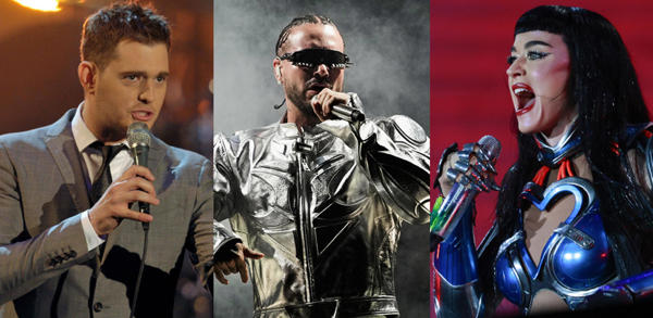 Katy Perry, J Balvin y Bublé estarán en la inauguración del Mundial 