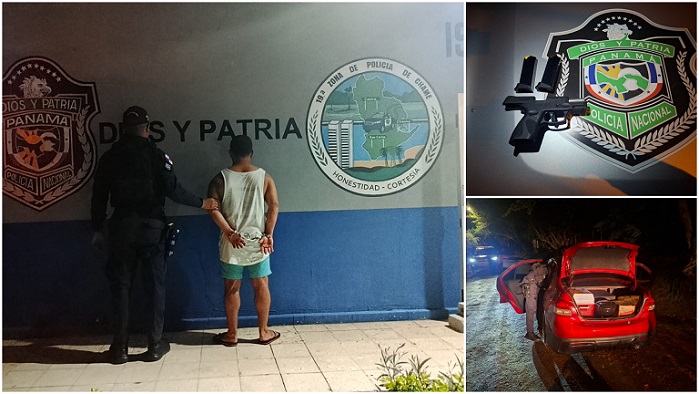 #SucesosCri El hombre no pudo justificar la procedencia del dinero ni la legalidad del arma, por lo que fue conducido hasta la subestación más cercana.