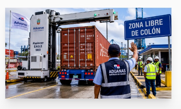 Panamá mete nuevos escáneres en Zona Libre para frenar droga y contrabando 
La inversión supera los 14.2 millones de dólares y corresponde a una donación hecha por el Gobierno de Estados Unidos.
