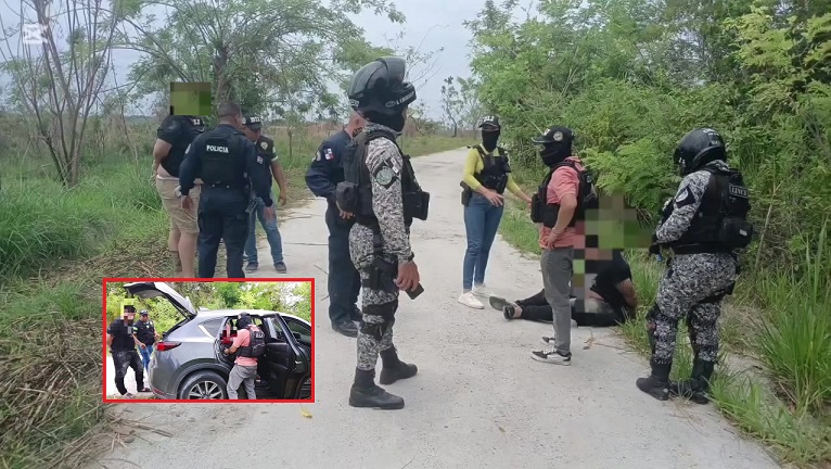 #SucesosCri En un intento por escapar, los conductores de ambos vehículos optaron por tomar rutas distintas, por lo que se requirió del apoyo de unidades motorizadas Linces y patrullas de la institución.