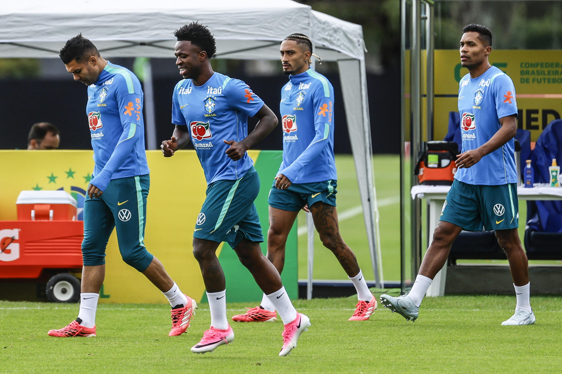 Brasil afina su poderosa ofensiva para enfrentar a Panamá antes del Mundial
