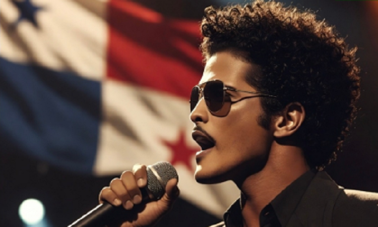 Bruno Mars interpreta "La Murga de Panamá" en uno de sus conciertos 