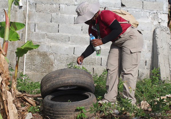 #NacionalCri Actualmente, el corregimiento de Belisario Frías concentra la mayor cantidad de casos de dengue en el distrito, con 73 casos reportados.