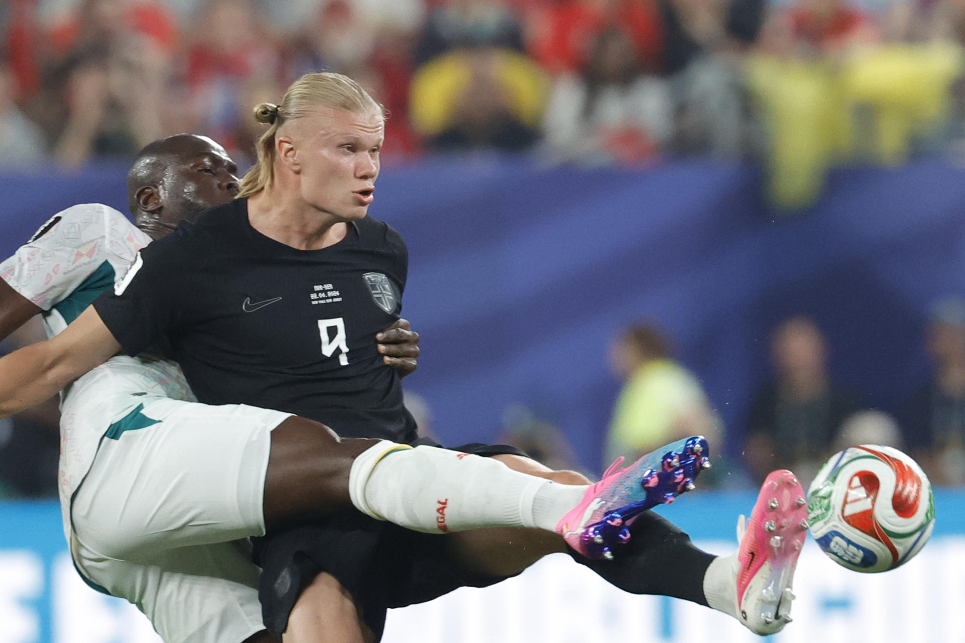 Haaland lidera el regreso histórico de Noruega al Mundial. /Foto: EFE