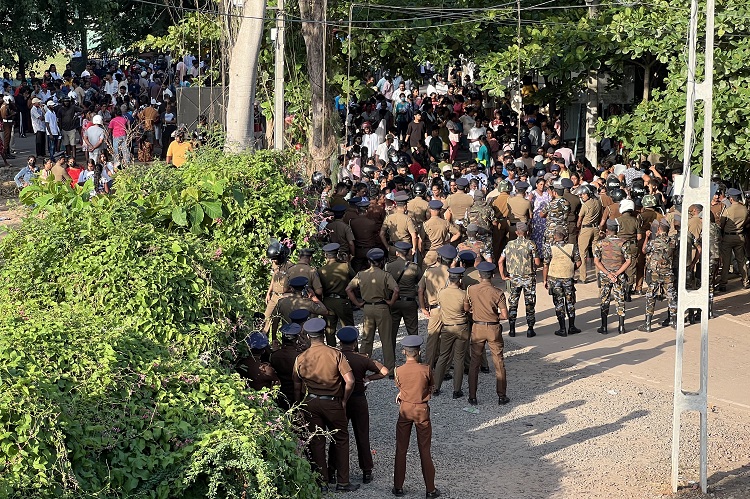 La prisión de Negombo tiene capacidad para unos 650 internos, pero alberga actualmente a unos 2,600. Foto. EFE